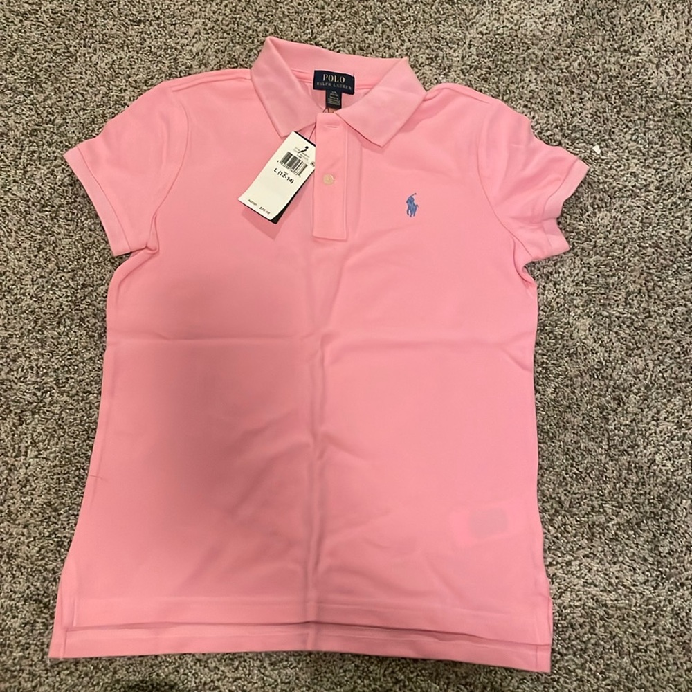 Girls Ralph Lauren pink size L